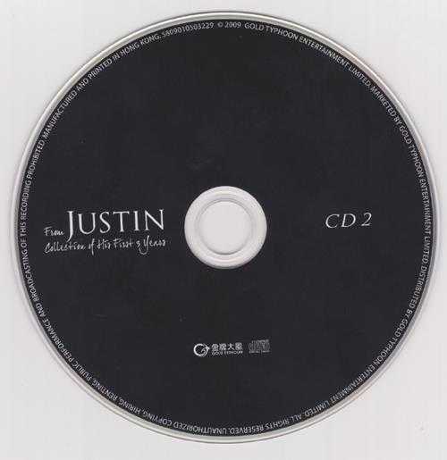 侧田.2009-FROM.JUSTIN.COLLECTION.OF.HIS.FIRST.3.YEARS新歌+精选2CD【金牌大风】【WAV+CUE】