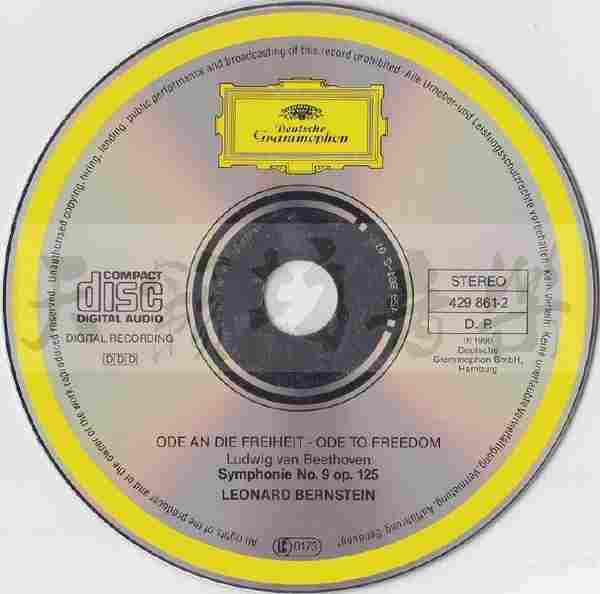 DG唱片：伯恩斯坦《贝多芬第九交响曲》西德01首版[WAV+CUE]