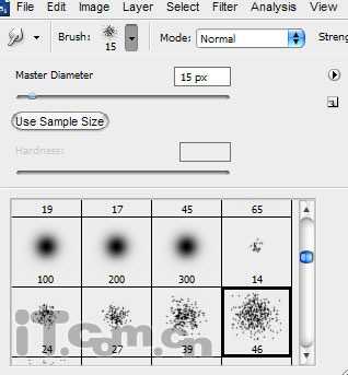 Photoshop 人体激光电流效果