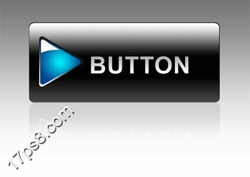 用photoshop将打造出一个黑色风格系网站按钮效果