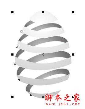 coreldraw绘制简单削皮效果的方法(图文教程)