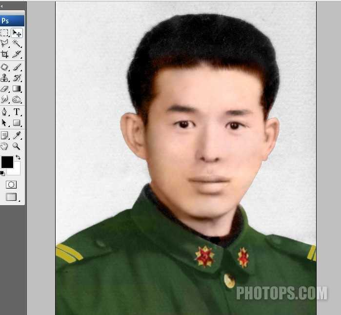 PhotoShop为老照片翻新修复教程