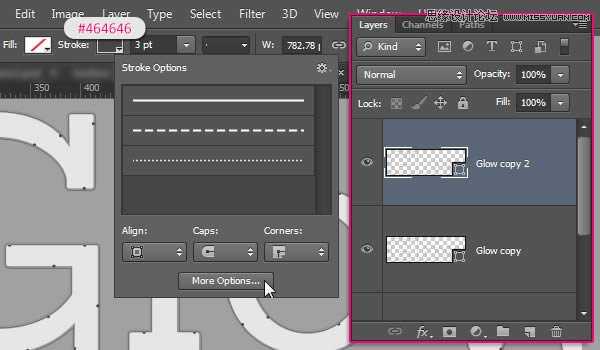 Photoshop绘制超酷的3D门牌艺术字教程