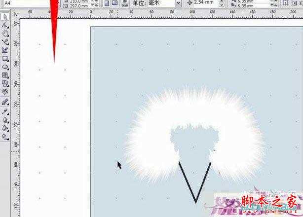 CorelDRAW(CDR)设计利用交互式变形工具制作服装毛领实例教程