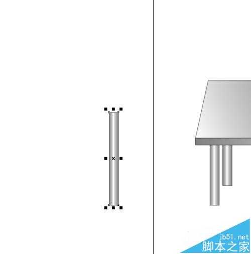 CorelDRAW素描桌子图怎么画?