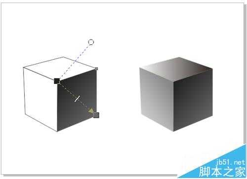 cdr怎么绘制几何体静物素描图?