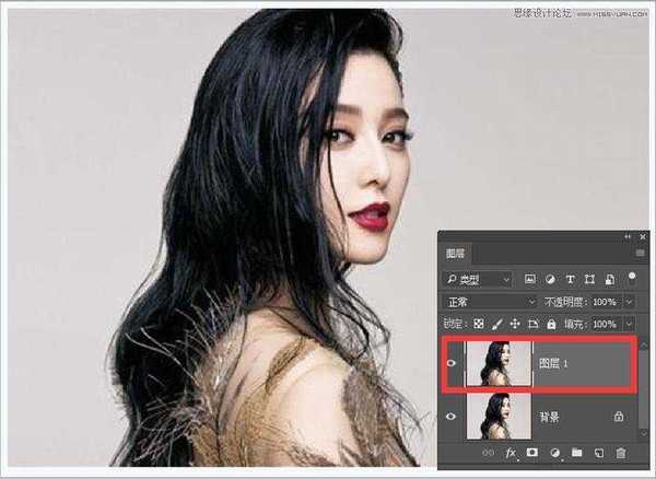 Photoshop给普通照片制作出炫彩的水彩画人像效果教程