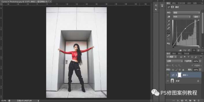 ps曲线工具使用-通过ps曲线工具对图片进行调色操作实例教程